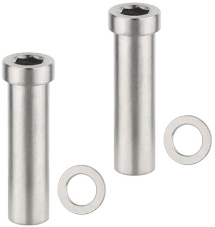 THINCAN 2Pcs Bicycles Brake Caliper C Clamp Fixed Nut Road Bike C Brake Pivots Nut With Washer Metal Alloy Nut Enduring