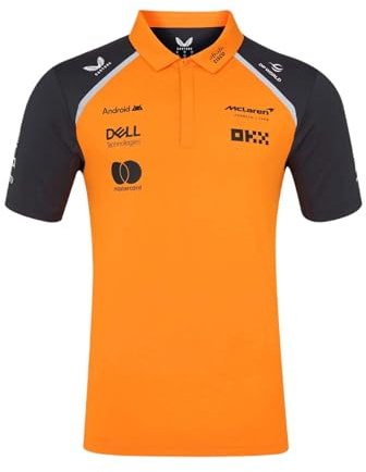 Castore McLaren F1 2025 Men's Team Polo Shirt