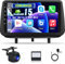 [2+64G] Android 13 Autoradio für Opel Meriva B 2009-2014 mit Wireless Carplay & Android Auto - 9 Zoll Touchscreen Autoradio mit WiFi GPS Mirror Link DSP FM/RDS Radio SWC+ AHD Rückfahrkamera