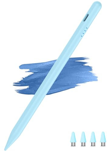 Kenkor Tablet Stift for Android, Stylus Pen für Touchscreens, POM Feder Type-C Active Stift Kompatibel mit Samsung/Huawei/Oppo/Mi/Vivo und Anderen Android Smartphone und Tablet Geräten (Blau)