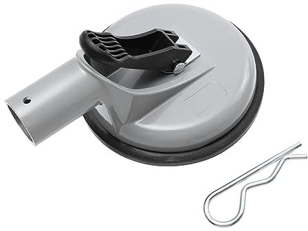 TOGEVAL 1 Stück Fahnenmast Saugnapf Fenster Flaggenhalterplatte Fahnenmast Federklammern Armaturenbrett Universal Flaggen Verstellbarer Griff Solar Fahnenmast Licht Auto