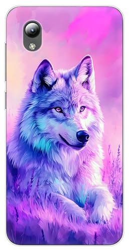 YonderYM Kompatibel mit ZTE Blade A31 Lite Hülle, Anti-Gelb Blume Klar TPU Dünn Stoßfest Kratzfest Handyhülle Malerei 08