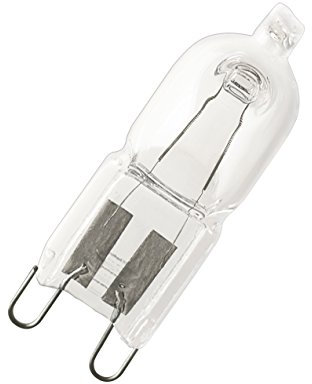 Osram Lampada Alogena, G9, 20 W, Trasparente, Confezione da 3
