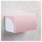 nice--buy Porte-Papier Toilette étanche à Monter Facilement, sans perçage, boîte à mouchoirs Auto-adhésive Murale à Installation Rapide Rose