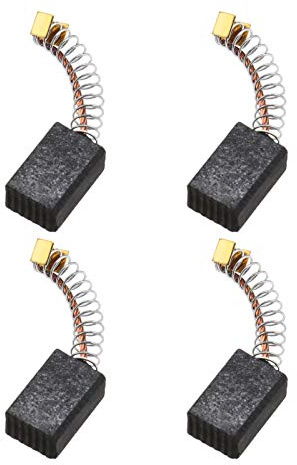 2 Paar Kohlebürsten 6,5x9,5x15mm mit Kabelstecker Federn Passend für AEG HBS100 HBSE100 BBS100 BBSE100 Schleifer Ersatzteil