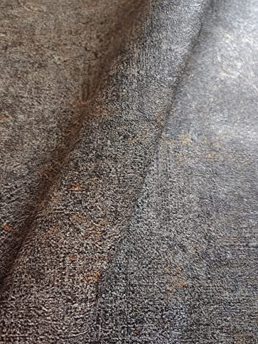NEWROOM Tapete Anthrazit Vliestapete Beton - Beton-Optik Industrial Schwarz Grau Uni Putz Loft Vintage Unitapete Putz-Optik Used-Look inkl. Tapezier-Ratgeber
