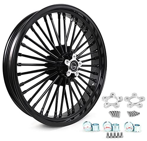 TARAZON 21 x 3.5 Vorderradfelge Big Spoke Felge vorne für Harley Road King Street Glide Road Glide Electra Glide Ultra Classic 1984-2008 2000 2001 2002 2003 2004 2005 2006 2007