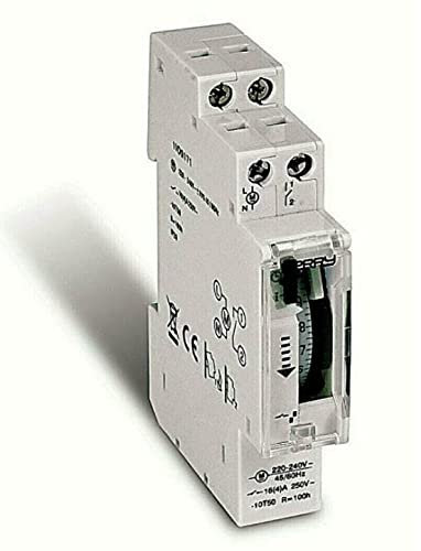 HORLOGE JOURNALIÈRE MÉCANIQUE ÉLECTRIQUE AVEC RÉSERVE DE MARCHE TEMPODIN 1M OU27661 OU27611