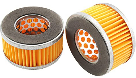 ZZHXSM 2 Stück Ersatz-Kompressor-Luftfilter-Element, Luftkompressor, Ansaug-Papierfilter-Elemente, Typ 1