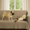 Byour3 - Sofaüberwurf 3 4 2 Sitzer Dicke Baumwolle Gemischter Sofa Cover Mehrzweck Sofabezug Auch Für Ecksofa L U Form Sofa-Couch Abdeckung Alles Abwaschbar Beständig (Beige, 3 Sitzer)