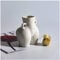 Romehaha Butt Vase Moderne Körper Vase Weibliche Form Matte Weiß Keramik Vasen Kunst Nackt Weibliche Körper Skulptur Vase Hintern Vase für Blumen Wohnzimmer Dekoration Akzente (cremeweiß)