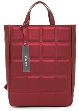 SURI FREY Rucksack SFY Bobby 13560 Damen Rucksäcke Uni wine metallic 634, Einheitsgröße