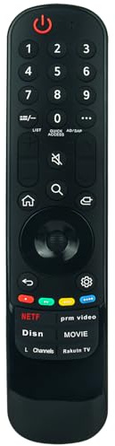 MR23GA Replace Infrared Remote Control Compatible with LG C3 OLED TV OLED65C3PUA OLED83C3PUA OLED42C3PUA OLED77C3PUA OLED48C3PUA OLED55C3PUA