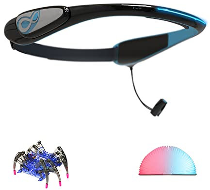 KEhtu Sensor De Ondas Cerebrales, Diadema De Biorretroalimentación, Atención De Entrenamiento, para Detección De Emociones De Ondas Cerebrales Y Juegos Interactivos Multijugador
