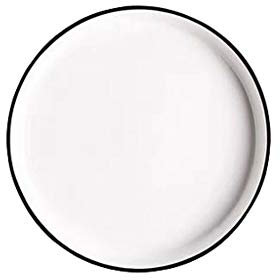 SEEKIS Soucoupe pour Plantes Plateau d'égouttement Plateau de Pot de Fleur en céramique Blanche Jardin Extérieur Intérieur Plateau Rond Pot de Fleur Base Pot de Fleur Plateau Soucoupes pour Plantes