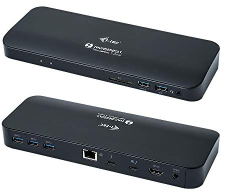 i-tec Thunderbolt 3 Dual 4K Docking Station with 85W Power Delivery TB3HDMIDOCK (Renewed)