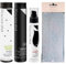 SET: Shampoo CARBONE, Detossinante Anti Smog 250ml + Balsamo TUTTO TONO Volume 250ml + Spray ULTRA BOMBATO Volume 150ml + Fascia Per Capelli (Colori Assortiti)