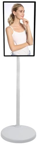 Bewinner 24 Zoll Touchscreen Tragbarer Fernseher - 4G Plus 64G Wireless Screen Outdoor TV mit Kamera & verstellbarem TV Ständer, Bluetooth Casting Universal TV für Android
