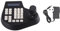 3D-PTZ-Kamera-Tastatur-Controller, RS485 PTZ-Joystick-Controller, LCD-Display-Steuergerät für Sicherheitsmonitor für PELCO-D, für PELCO-P, für AD-Kommunikationsprotokoll