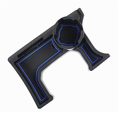 TRASH BIN For Jimny 2019 2020 Car Center Console Gear Shift Tray Antislip Organizer Cup Holder Storage Box Styling Accessories Center Console Armrest(Blue)