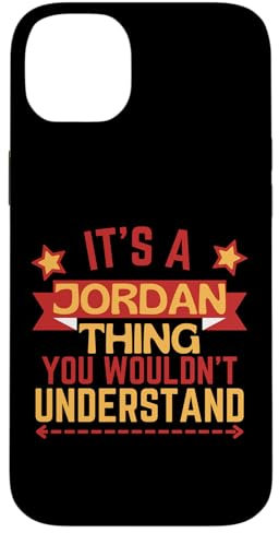 iPhone 14 Plus Jordan Name Funny Gift For Jordan Case