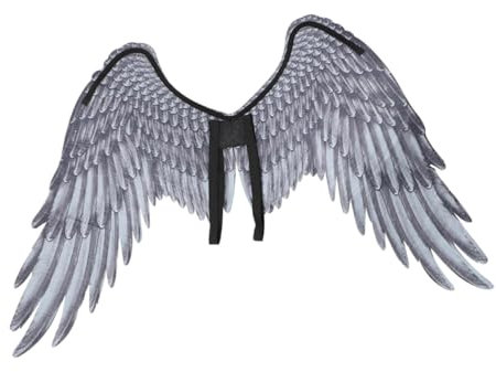 LIFKOME Disfraz De Angel Wings Accesorio De Rol Para Cumpleaños y Desfiles Fácil De Poner y Quitar