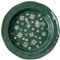 Milageto Stoviglie Natalizie Regalo di Natale Semplice stoviglie Natalizie in Ceramica per riunioni di Famiglia Festa Qualsiasi tavola per Occasioni Speciali, Piatto Verde