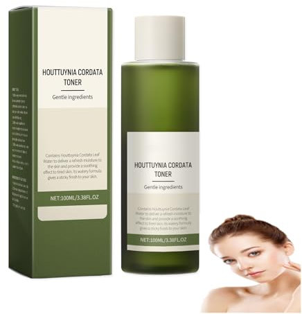 100ml Heartleaf 88 Toner - 88% Heart Leaf Water, Beruhigend und Feuchtigkeitsspendend, Houttuynia Cordata Toner, Mild und Nicht Klebrig, Multi-Layer Absorption