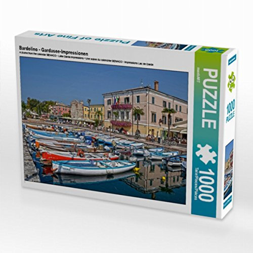 CALVENDO Puzzle Bardolino - Gardasee-Impressionen 1000 Teile Puzzle quer | Lege-Größe cm Foto-Puzzle für glückliche Stunden