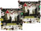 com-four® 52-teiliges Wand Aufkleber Set - Horror Party Dekoration zum Schmücken von Wänden, Türen, Fenstern und Mehr - Halloween Dekoration (02 Stück - Wanddeko Set1)