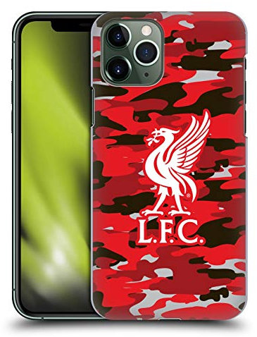 Head Case Designs Officially Licensed Liverpool Football Club Club Colourways Liver Bird Camou Hard Back Case Compatible With Apple iPhone 11 Pro