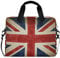 BIGJOKE Laptoptasche für 33 / 35,6 cm (13 / 14 / 15,6 Zoll), England-Flagge, UK-Laptoptasche, Aktentasche, Umhängetasche, Tablet-Hülle für Business College, Damen und Herren