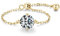 DOOLY 5 Stil Klarer Kettenring Trendy 925 Sterling Silber Einstellbare Charm Gold Farbe Ringe für Frauen Hochzeit Schmuck