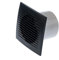 LIRAST Ø 100mm / 4 inch Anthracite Bathroom Fan - Ventilator for Bath Kitchen Toilet - Extractor Fans