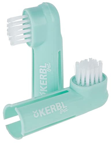 Kerbl Pet Zahnbürsten, Paar, 6cm