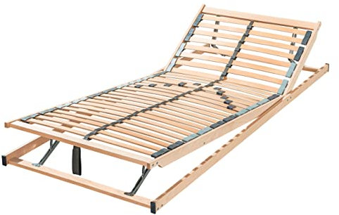 Frankenstolz Lattenrost Federholzrahmen Comfort Premium manuell verstellbar 90x200 cm