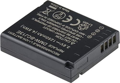 T6 Power Akku für Leica D-LUX 6 Li-Ion 3,6V 1250mAh (4,5Wh) schwarz