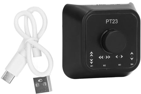 Bluetooths Multimedia Controller, Bluetooth-Seitenwender Geräuschlos Wiederaufladbares USB-Fußpedal, Bluetooth-Pedal Page Turner Kabelloser für Tablet-Telefone