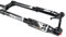 HIMALO Forcella Rovesciata MTB 26 DH Mountain Bike Forcella Ammortizzata Ad Aria Escursione 120Mm Regolabile in Estensione Forcella Affusolata Perno Passante Boost 15x110Mm Blocco Manuale