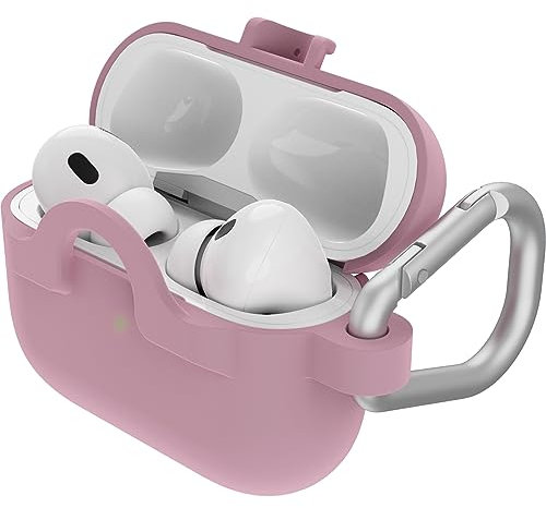 OtterBox Soft Touch Kopfhörer Hülle für AirPods Pro (1.gen / 2.gen) & AirPods Pro 2, stoßfeste, sturzsichere, ultraflache, Kratz- und Abriebfeste Schutzhülle für Apple AirPods, Rosa
