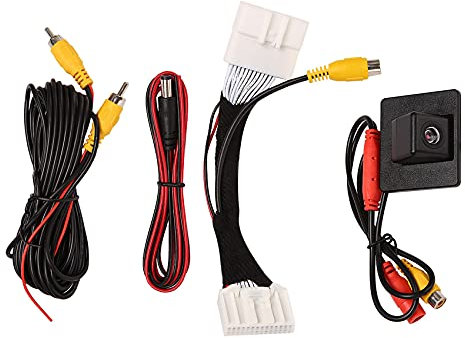 MRNHA Auto RüCk Fahr Kamera Einparkhilfe Kamera für 2 / Demio Hatchback (DJ) 2014-2021 Kompatibles Bildschirm Kabel