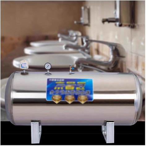 Tanque de presión para pozos 100 200 300L Tanque a presión de almacenamiento de agua de ósmosis inversa, Tanque de pozo precargado Con Base Extraíble, Tanque de agua Para bomba de pozo de agua y asper