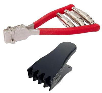 rockible Startklemme Besaitungsklemme, Professionelle Besaitungsklemme, Starterklemme Tennis, Metal Tennis Equipment for Badminton Tennis, Tennis Stringing Clamp für Squash, Tennis, Badminton