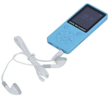 Lecteur MP3 32 Go Lecteur MP4, Lecteur de Musique Portable avec Bluetooth 5.0, écran LCD 1,8, avec Haut-Parleur Vidéo FM Ebook, Visionneuse de Photos, Son sans Perte, Lecteur de