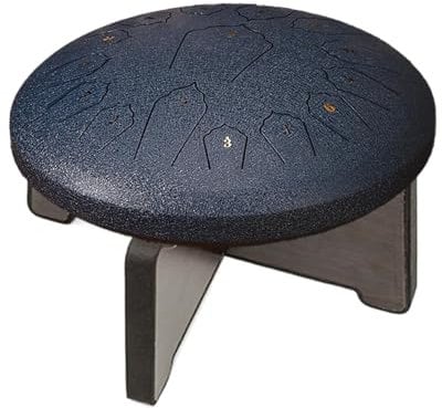 Snare Drum Ständer für Percussion Instrument, Handtrommel Display - Zungentrommel Ständer aus Holz | Zungentrommel Ständer aus Holz | Zungentrommel Halter für Tams