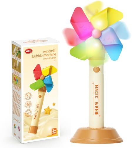 PANACARE Coconut Tree Bubble Machine, Electric Bubble Blower, 10000+ Bubbles per Minute, Bubble Liquid Included/LED, Kids Bubble Toy Perfect for Boys and Girls Birthdays, and Parties (mix)