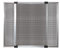 GrecoShop Zanzariera Estensibile in Alluminio con Telaio per Porte Finestre con Tapparella 50x70/132 cm