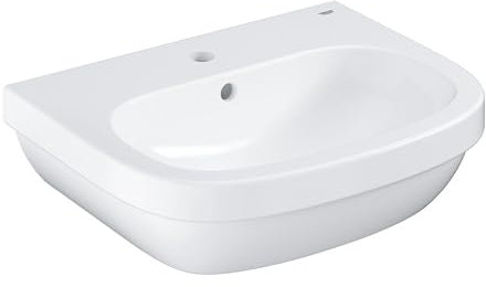 Grohe Euro Keramik | Waschtisch 55 cm, mit 1 Hahnloch | alpinweiß | 39336000