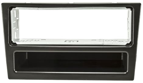 tomzz Audio 2439-156 Radioblende Metallschacht kompatibel mit Opel Corsa C Combo Omega B Vectra C Meriva Suzuki Ignis Wagon R