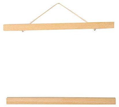Porte-affiche - Cadre magnétique moderne en bois pour porte-affiche pour oeuvre d'art 4 tailles (Taille : 30cm)